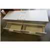 Image 2 : WHITE 2 DRAWER ENTERTAINMENT STAND