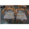 Image 2 : 2 SHERMAG OAK ARM CHAIRS