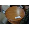 Image 2 : ROXTON MAPLE ROUND 3 LEG PARLOUR TABLE