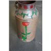 Image 2 : FOLK ART HAND PAINTED MILK JUG