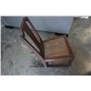 Image 2 : ANTIQUE NURSING ROCKING CHAIR WITH RATTAN SEAT