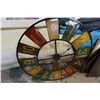 Image 1 : LARGE METAL WALL CLOCK