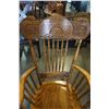 Image 2 : PRESSBACK OAK ROCKING CHAIR