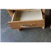 Image 4 : 2 MODERN WOOD NIGHT STANDS