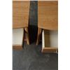 Image 6 : 2 MODERN WOOD NIGHT STANDS