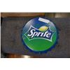 Image 1 : NEW BOTTLE CAP TIN SIGN - SPRITE