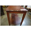 Image 2 : VINTAGE MAHOGANY 2 TIER END TABLE