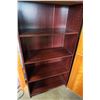 Image 2 : 6FT MAHOGANY BOOKSHELF