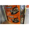 Image 2 : LOT OF 2 PROCTOR SILEX IRONS AND 1500W ELECTRIC FAN HEATER ALL AS NEW