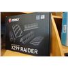 Image 1 : NEW X 299 RAIDER MOTHER BOARD