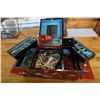 Image 2 : EASTERN JEWELRY BOX WITH PEARL INLAY ALSO WITH CONTENTS