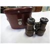 Image 1 : VINTAGE BINOCULARS IN LEATHER CASE