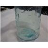 Image 2 : LOT OF ANTIQUE BLUE ATLAS JAR GLASS AND FRESH SQUEEZED ORANGE JUICE JAR