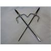 Image 1 : 2 DECORATIVE METAL SAI WEAPONS