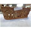 Image 2 : AFRICAN WOOD CARVED BOWL