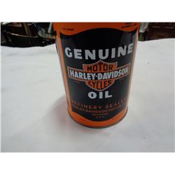 GENUINE HARLEY DAVIDSON SERIES 1 LIMITIED EDITION 1 QUART MOTORCYCLE OIL CAN