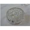 Image 3 : ASSORTED PINWHEEL CRYSTAL SERVING PIECES AND CANDLE HOLDERS