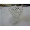 Image 8 : ASSORTED PINWHEEL CRYSTAL SERVING PIECES AND CANDLE HOLDERS