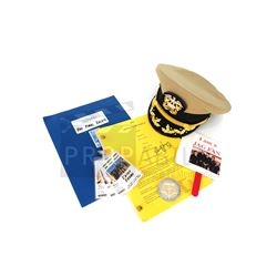 Jag - Officers Hat and Original Script