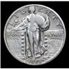 Image 2 : 1928-d . . Standing Liberty Quarter 25c Grades vf++