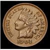 Image 2 : 1902 . . Indian Cent 1c Grades AU, Almost Unc