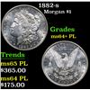 Image 1 : 1882-s . . Morgan Dollar $1 Grades Choice Unc+ PL