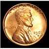 Image 2 : 1960-d Mint Error Filled R & 6 The '6' is Wild Lincoln Cent 1c Grades Choice+ Unc RD
