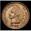Image 2 : 1907 . . Indian Cent 1c Grades Select Unc BN