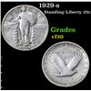 Image 1 : 1929-s . . Standing Liberty Quarter 25c Grades vf, very fine