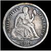 Image 2 : 1884-p . . Seated Liberty Dime 10c Grades vf+