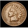 Image 2 : 1903 . . Indian Cent 1c Grades Choice AU