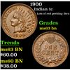 Image 1 : 1900 Lots of red peeking thru . Indian Cent 1c Grades Select Unc BN