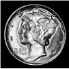 Image 2 : 1945-s . . Mercury Dime 10c Grades GEM+ Unc