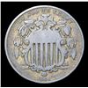 Image 2 : 1866 Rays Two year type coin . Shield Nickel 5c Grades vf details