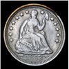 Image 2 : 1853-p . . Seated Liberty Half Dime 1/2 10c Grades vf++