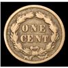 Image 3 : 1859 One year Type Coin . Indian Cent 1c Grades vf+