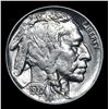 Image 2 : 1937-p Strong Luster . Buffalo Nickel 5c Grades Choice+ Unc