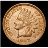Image 2 : 1907 Some red peeking thru . Indian Cent 1c Grades Select Unc BN