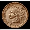 Image 2 : 1885 Pleasing Chocolate Brown Color . Indian Cent 1c Grades Select Unc BN