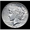 Image 2 : 1924-s Key Date . Peace Dollar $1 Grades BU