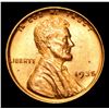 Image 2 : 1935-p . . Lincoln Cent 1c Grades Choice+ Unc RD