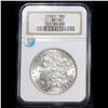 Image 2 : ***Auction Highlight*** NGC 1901-p . . Morgan Dollar $1 Graded ms60 By NGC (fc)