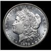 Image 2 : *Auction Highlight* 1878-cc Great Cameo Strong Mirrored Fields Morgan $1 Graded GEM+ PL By USCG (fc)