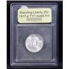 Image 4 : *Auction Highlight* 1917-p TY1 Superb Eye Appeal Standing Liberty 25c Graded GEM FH By USCG (fc)