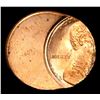Image 2 : Mint Error Struck 50% Off Center . Lincoln Cent 1c Grades Choice+ Unc RD