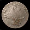 Image 2 : 1787 New Jersey Maris 6-D Outlined Shield Colonial Cent 1c Grades vg+