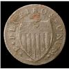 Image 3 : 1787 New Jersey Maris 6-D Outlined Shield Colonial Cent 1c Grades vg+