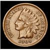 Image 2 : ***Auction Highlight*** 1909-s Lowest Mintage Key Date Indian Cent 1c Graded vf++ By USCG (fc)