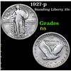 Image 1 : 1927-p . . Standing Liberty Quarter 25c Grades f+