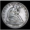Image 2 : 1868-s Scarce Date  . Seated Half Dollar 50c Grades vf++
